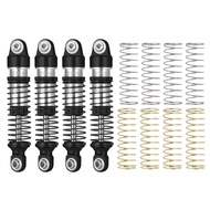 4Pcs Metal Oil Shock Absorber Damper for Traxxas TRX4M TRX-4M 1/18 RC Crawler Car Upgrade Parts Acce