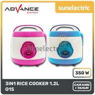 Advance G15 - Rice Cooker / Magic Jar / Magic Com / Penanak Nasi Kapasitas 1.5 Liter G 15 / G-15 - R