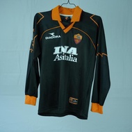 Borongan jersey lengan panjang as roma dan ajax second original vintage