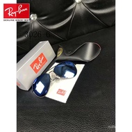 [Original] R ay / Ban Authentic Sunglasses 3576 N 042/30 41 Brushed Silver Green Mirror RfjE