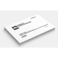 Yamaha R15 V3 Movistar Original Print Part Catalog Book