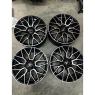 rim second recon 17×7.5jj ET38 pcd4h114.3/100 harga untuk 4biji rim