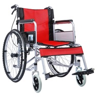 【TikTok】#Wheelchair Folding Elderly Lightweight Wheelchair with Stool Elderly Walking Wheelchair Classic No Stool Hole S