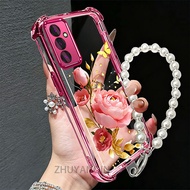 Case For Samsung A16 A17 Advanced electroplated soft phone case aesthetic Silicone anti drop design 
