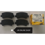 BRAKE PAD (FBK) Front for Naza Sutera & Forza 1 Set=4 Pcs