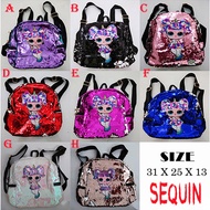 Tas Ransel Anak Sequin Blink Karakter Import Murah (ZH-AC043)