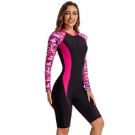 Sexy Surf Rashguard Long Sleeve Swimwear Women Swimsuit Rash Guard Swim Suit Bathing Suit Beach Wear Bodysuit Monokini