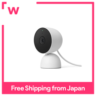Google Nest Cam (indoor/power adapter type) GA01998-JP White Nest Cam 1080p
