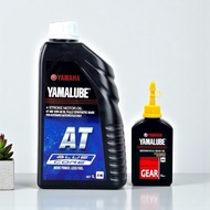YAMALUBE BLUE CORE 10W-40 FULL SYNTHETIC 1L + GEAR OIL 100ML - VACUUM SEALED G. OIL TO AVOILD SPILL