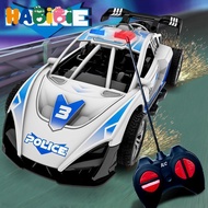 Mobil Remote Polisi 30KM/Jam - Drift Ekstrem & Lampu Strobe! Remote 49MHz 15 Meter - Hadiah Anak 6+