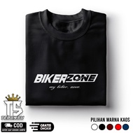 BAJU KAOS BIKER ZONE ORIGINAL / BAJU KAOS DISTRO ERIGO APPAREL TERBARU DAN TERMURAH / KAOS ERIGO SUM