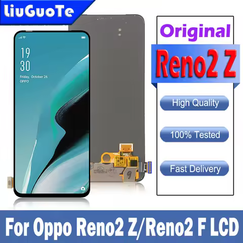 6.53" Original OLED LCD For OPPO Realme X Reno2 Z Reno2 F LCD Display Screen Touch Digitizer For OPP