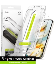 Ringke Easy Slide Tempered Glass [2 Pack] Compatible with [Google Pixel 9a] Screen Protector with In