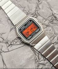 HUBSTORE CASIO 卡西歐 Casioak F91 F91WM F-91 F-91WM F-91WM-7 F-91WM-7A 銀黑紅色 防水 有現貨