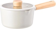 NEOFLAM FIKA 1.5QT Milk Pan with 2 Pour Spouts, Butter Warmer, Milk Boiling, Melting Pot for Stoveto