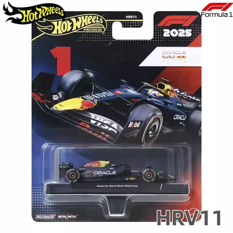 Hot Wheels PREMUM F1 HRV11 Series Formula 1 Racing Car Verstappen N0.1 Collectible Alloy Diecast Min