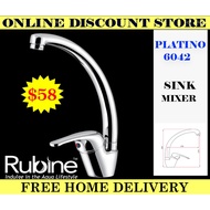 Rubine Sink Mixer Platino 6042 hot and Cold Sink Tap | Platino 6042C Sink Cold Tap | Free Delivery|
