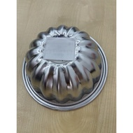 READY STOCK 7cm/6 inch Aluminium Pudding Cake Jelly Mold Fluted Jelly Mould Coronel Jelly Mould Pudding Mould acuan kek