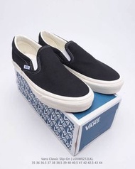 Vans Vault OG Classic Slip-on 98 DX Men's and women's canvas skateboard shoes EU Size：35 36 36.5 37 