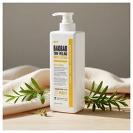 [hip's] Baobab Tree Veiling Body Lotion, 520ml, 1pc / Korean Body Lotion / Silky Finish / 100% Genui