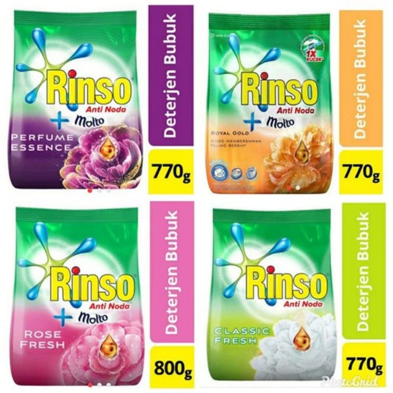 Rinso anti noda molto deterjen bubuk 770gr