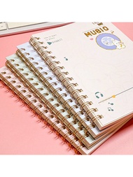 A5 Thickened Cartoon Hardcover Spiral Notebook - The Perfect School Notes, Office Writing, Diary Of