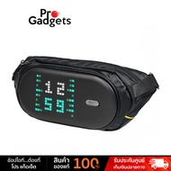 Divoom Sling Bag-C Pixel Art LED Sport Bag Black กระเป๋าสะพายข้าง พร้อมไฟ LED ปรับได้ by Pro Gadgets