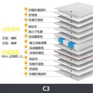獨立彈簧床墊（C3乳膠+椰夢維+獨立袋装彈簧1200mm*2000mm）#M326002141