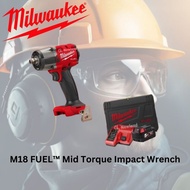 Milwaukee M18 FMTIW2F12 FUEL™ 1/2" Cordless Mid Torque Impact Wrench / Brushless Motor