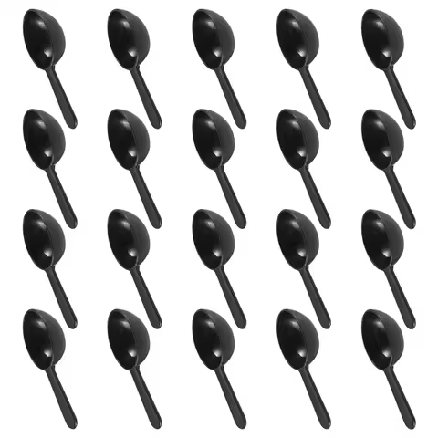 20 Pcs Coffee Measuring Spoons Plastic Measuring Tablespoons For Coffee, Tea And Milk Powder Spoons(