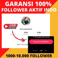 Akun Tiktok Fyp Real Follower Human Aktif Indo Murah GARANSI GRATIS ONGKIR