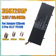 3587265P Battery for Jumper EZbook 3 Pro 13.3" Pro V3 V4 LB10 HW-3487265 P313R WTL-3687265 3585269P 