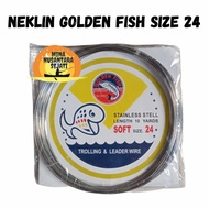 GOLDEN FISH NEKLIN - WIRE LEADER NO. 24