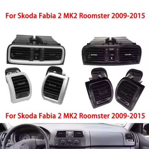 AH187 5J0820951 5J0819701 5J0819702 Dashboard AC Air Conditioning Vents Outlet Grill For Skoda Fabia