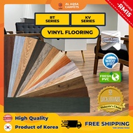 36pcs Tiles Self Adhesive PVC Floor Sticker Lantai Vinyl Flooring 2mm Mozek Lantai Tikar Getah Lanta