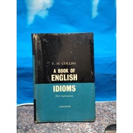 USED BOOK a BOOK OF ENGLISH IDIOMS 1956