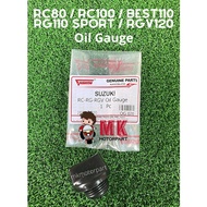 (Tushima) Suzuki RC80 / RC100 / BEST 110 / RG Sport , RG110 / RGV , RGV120 OIL GAUGE , Tudung Minyak