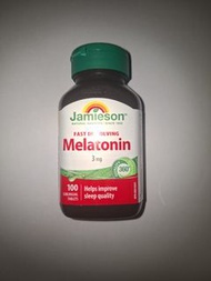 Jamieson Melatonin 褪黑激素 100粒 (有兩樽) (Exp 2030/3) 包平郵