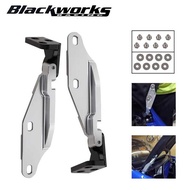 For Civic Type R DC2 EK 92-01 Steel Plate Cover Hinge Release Latch