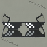 BenLii Gadgets Men Women Goggles Glasses Thug Life 8-Bit MLG Pixelated Sunglasses for Minecraft play