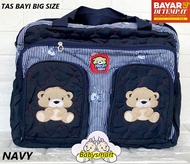 Babysmart - Tas Bayi Premium HANA BABY ukuran BIG SIZE Bahan Kain TWILL TEBAL/ Tas Ransel