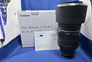 Sold out）『回收相機』『Trade In優惠』新淨 行貨齊盒 超長保(2029-10) 騰龍 Tamron 150-500mm F5-6.7 For Fujifilm XF 輕巧遠攝 等效22