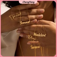 1 Pendant Necklace, Fashionable and Personalized, European and American Style English Letter Name, V