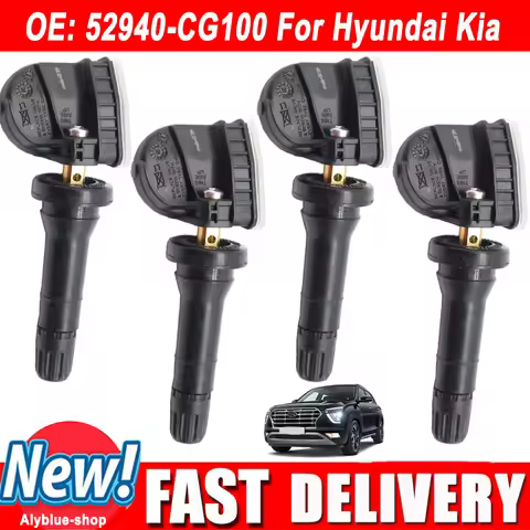 52940-CG100 433Mhz Tire Pressure Sensor TPMS For Hyundai Creta Ioniq 6 Solaris Kia EV6 EV9 Niro Spor