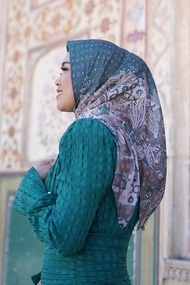 Buttonscarves Maharani - Voal - Green -Big Sale