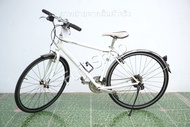 จักรยานไฮบริดญี่ปุ่น - ล้อ 700c - มีเกียร์ - อลูมิเนียม - Giant Escape R3 - สีขาว [จักรยานมือสอง]