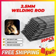20pcs Welding Rod 2.5mm 6013 ARC Welding-Rods Excellent Welding Performance Metal Welding Electrode 