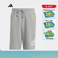 adidas Lifestyle Essentials Big Logo French Terry Shorts Men Grey IC9403