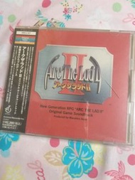 日版 Arc the Lad II Original game OST CD New Generation RPG"ARC THE LAD II" CD 1995年  側紙 (2)