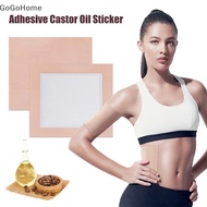 GOG  1Pcs Castor Oil Pack Wrap Castor Oil Packs Sticker Kit For Liver Detox Absorbent Self-Adhesive Castor Oil Wrap Cotton Pads GO
